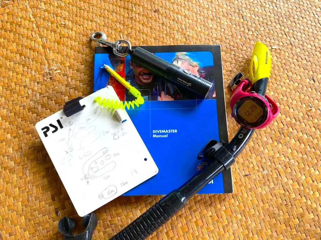 The essentials for a divemaster in Thailand