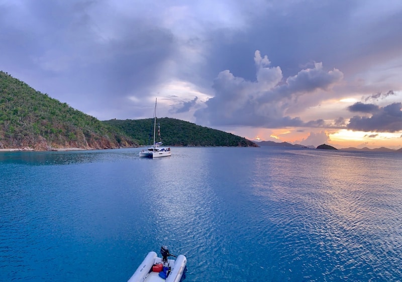 This catamaran also doubles as a floating classroom.